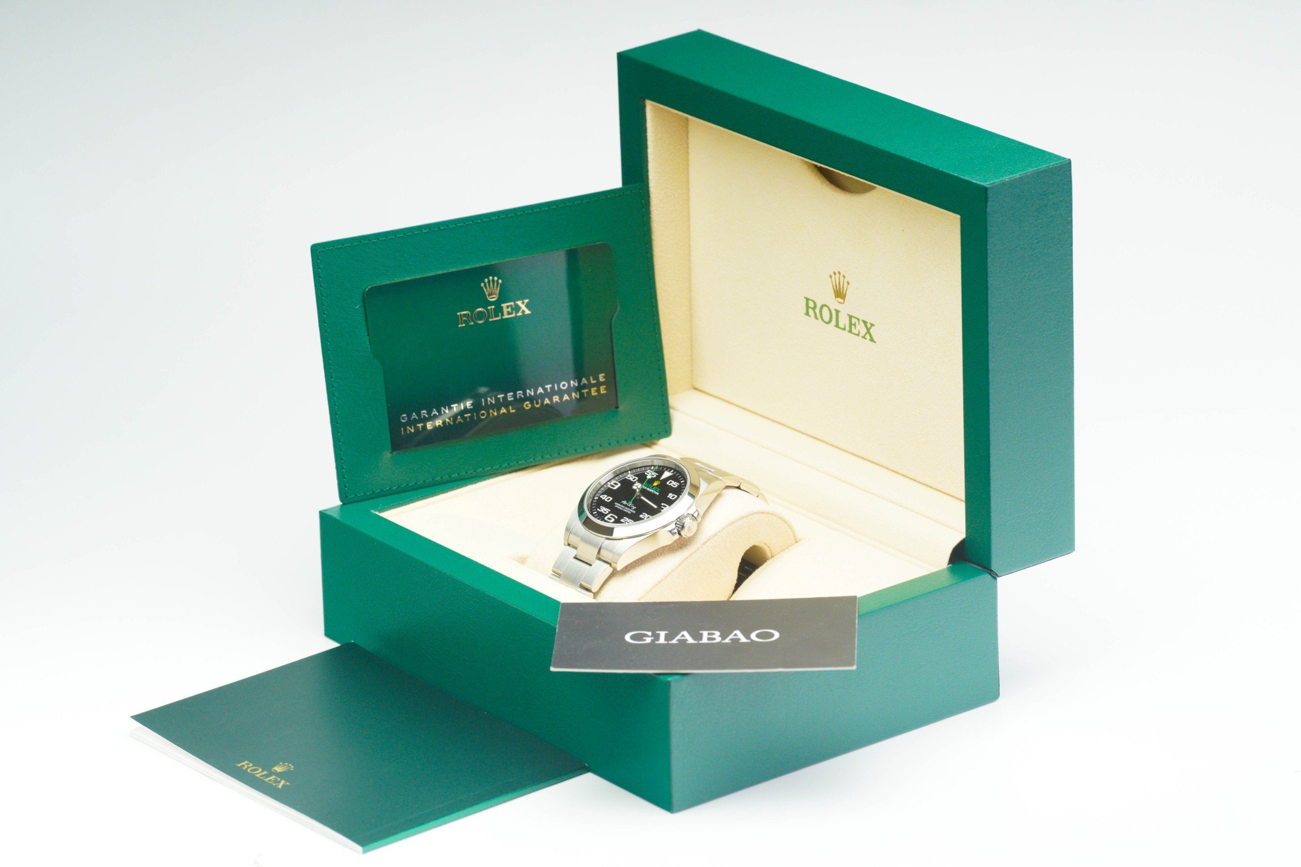 Dây Oyster và khóa của Rolex Air-King 126900