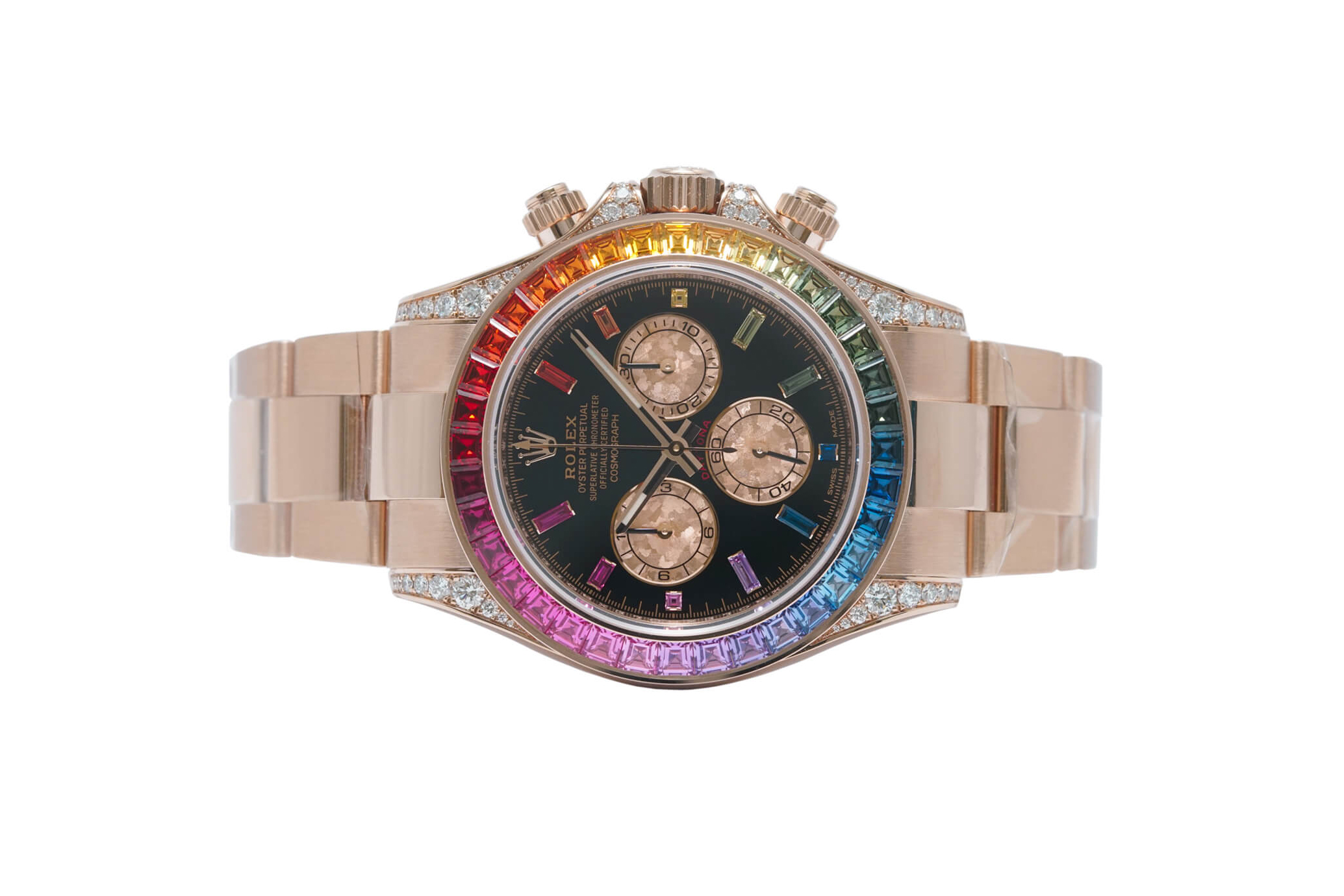 Rolex Cosmograph Daytona 116595RBOW Rainbow Everose từng có tại Gia Bảo
