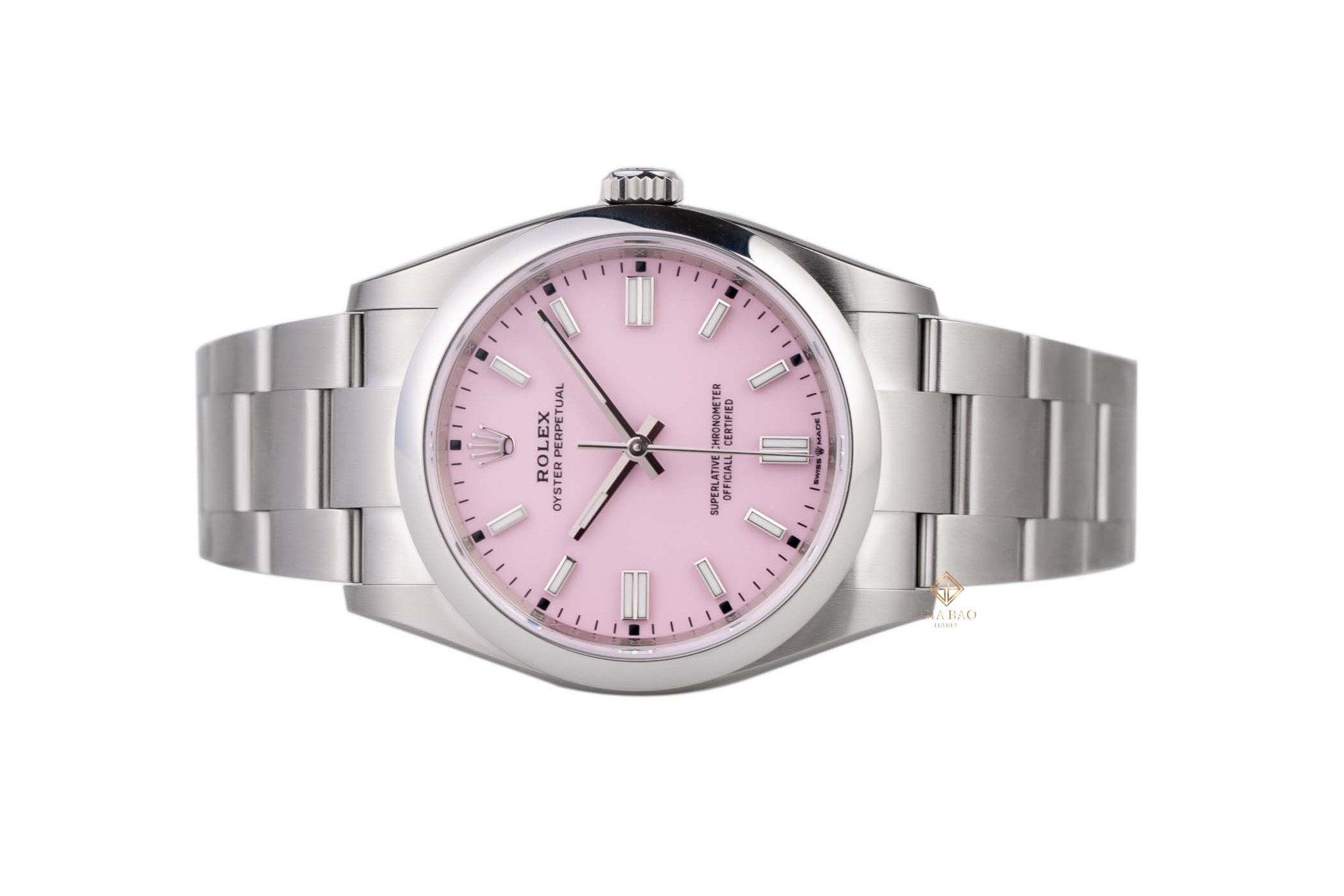 Rolex Oyster Perpetual 36 126000 mặt hồng Candy tại Gia Bảo