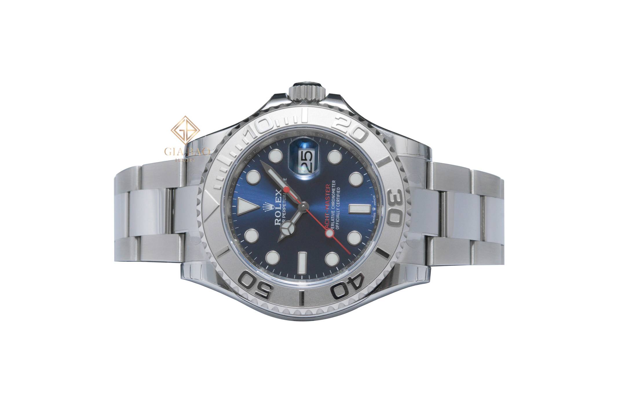 Rolex Yacht-Master 126622 mặt xanh chụp thực tế tại Gia Bảo